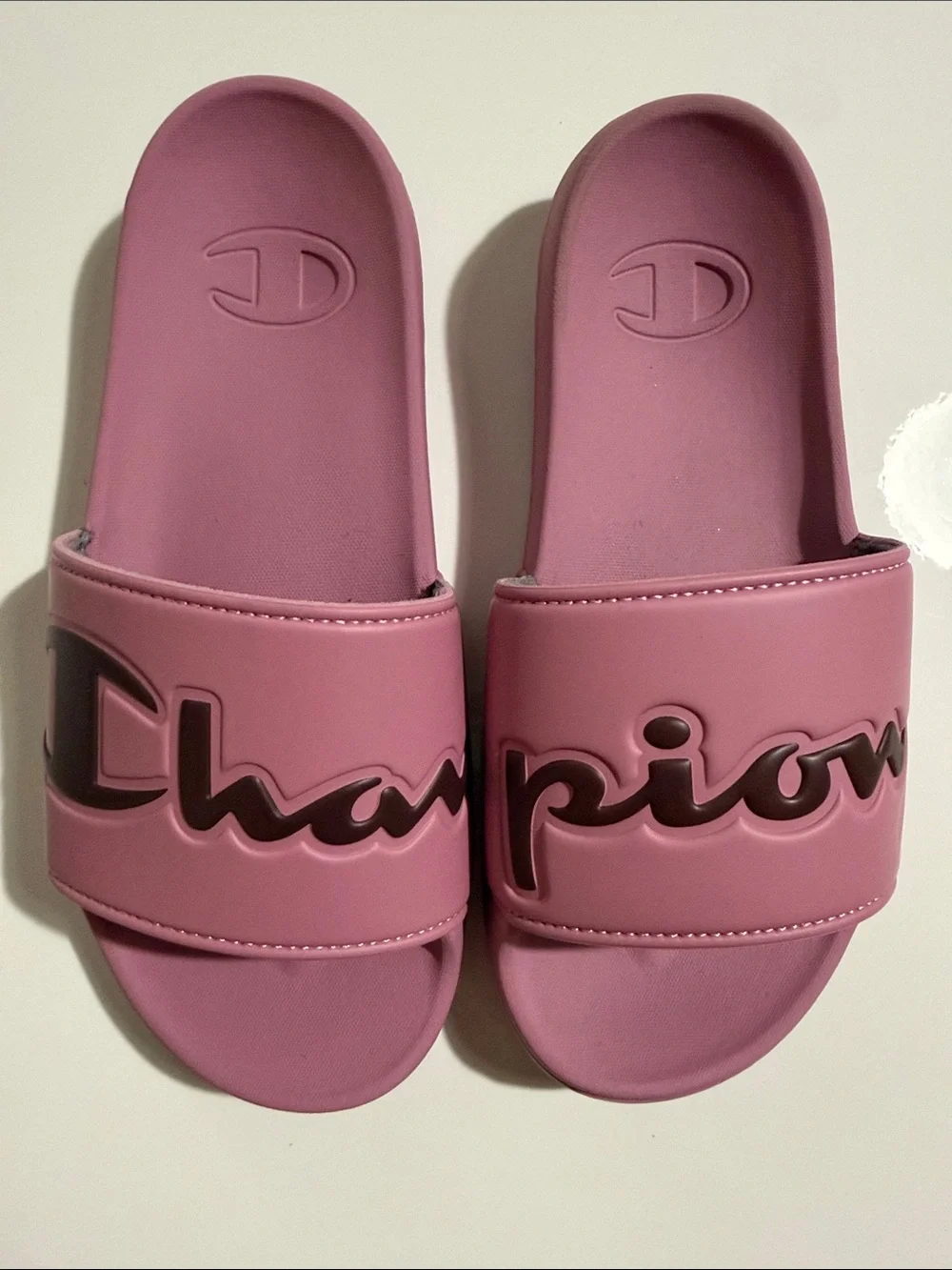 Champion women Pink Slide Sandals Sz 8
